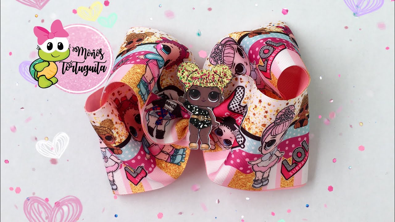 👑🐝Jumbo Boutique L.o.L 3”👑🐝 + mi proveedora de listón:)