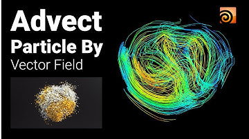 Particle Advection by custom vector field | Custom Velocity | Houdini Tutorial