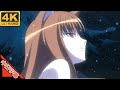 狼と香辛料 OP 旅の途中 AI 4K 中日字幕 (MAD·AMV) (回憶系列#147)