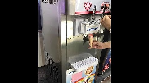 Pro-taylor  ICM-370C economic ice cream machine video