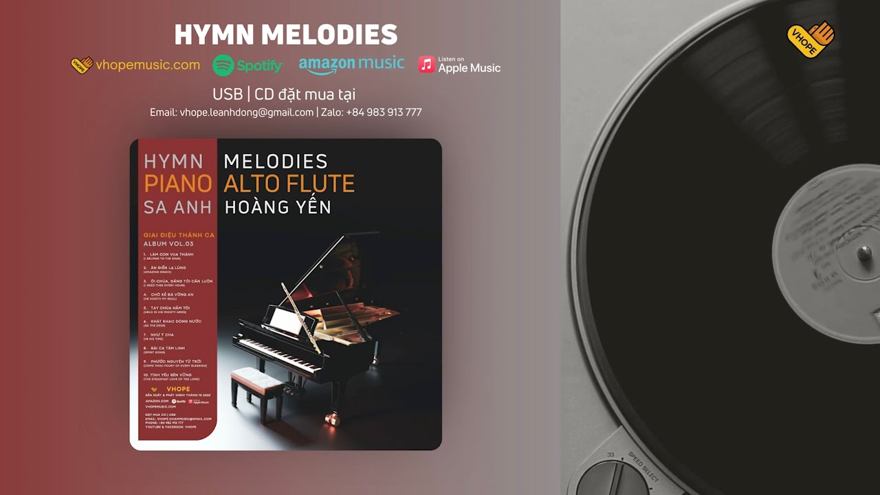 Guarda TEASER ALBUM HYMN MELODIES - VOL.03 (PIANO - ALTO FLUTE) SA ANH - HOÀNG YẾN | VHOPE MUSIC su YouTube