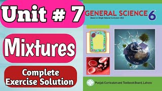 6th Class General Science New Book Chapter 7 Exercise Question Answer |Class 6 Science Chapter 7 Wealth