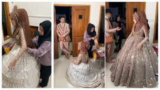 Pemakaian Ballgown Pengantin