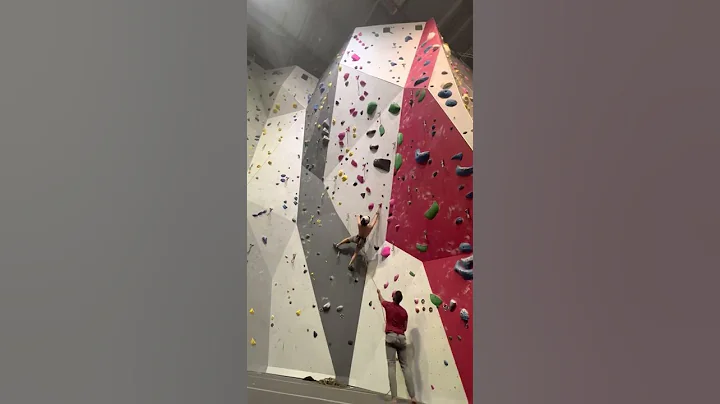 Blowing a clip while lead climbing