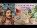 ✨LÀM SỮA &amp; MẶT NẠ YẾN MẠCH TRẮNG DA ĐẸP DÁNG dễ cực | MAKING OAT MILK &amp; MASK for pretty skin &amp; body