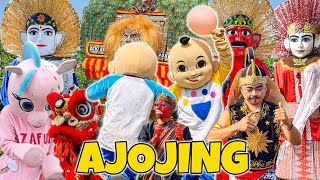 ONDEL ONDEL DAN BADUT JOGET AJOJING ALA ALA AJOJING!!! BARONGSAI, REOG, KARNAVAL