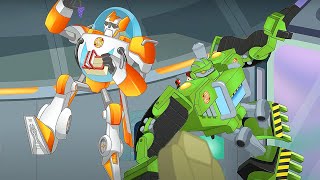 Zero Gravity Mischief | Rescue Bots | Season 3 Episode 8 | Kids Cartoon | Transformers Junior