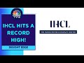 Ihcl opens their 200th hotel ahead of their guidance of 300 hotels by fy25end says mgmt