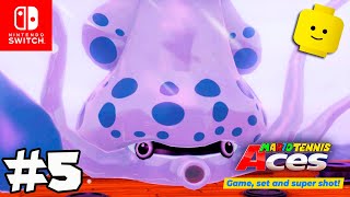 Mario Tennis Aces Story Mode Gameplay Walkthrough Part 5 "Savage Sea" - Nintendo Switch