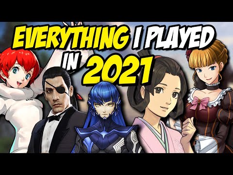 My 2021 "JRPG" Recap & Game of the Year Pick