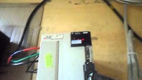 yaskawa Servo drive -SGDV-180A01A--2 KW--test run