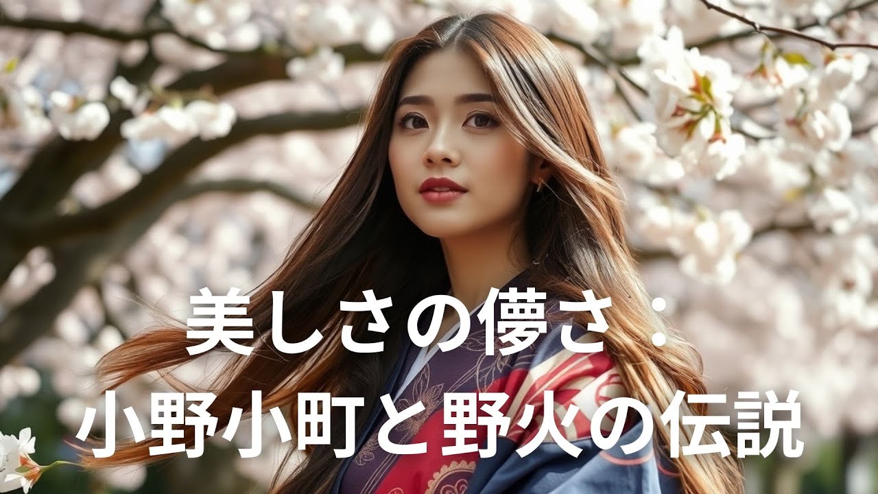 美しさの儚さ：小野小町と野火の伝説 - YouTube