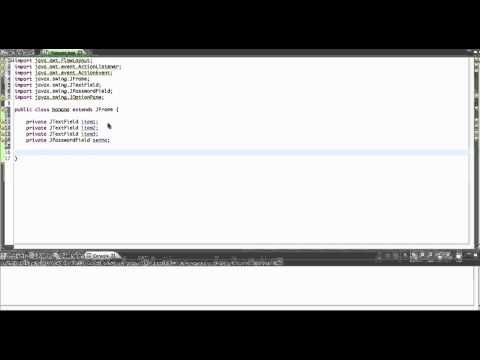 Tutorial Java - 40 - Introdução a Eventos (Em Português).mov