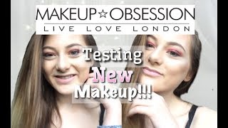 TESTING MAKEUP OBSESSION HIGHLIGHTERS and more!!! | Phoebe palmeri