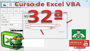 Curso de Excel VBA | Carregamento de dados entre Forms diferentes | Transferência dados entre Forms