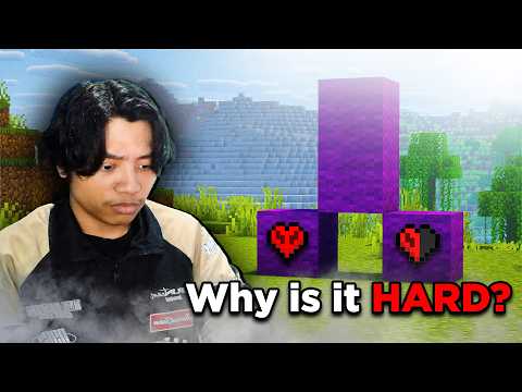 rawdogging minecraft hardcore..