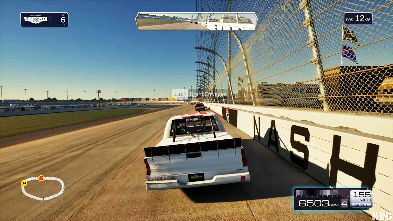 NASCAR 25 - #6 Norm Benning (Chevrolet) - Gameplay (PS5 UHD) [4K60FPS]