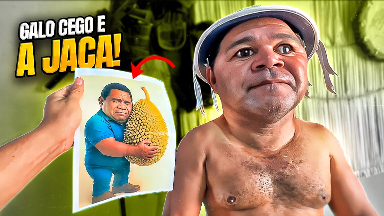 GALO CEGO RECEBE UMA FOTO DELE COM UMA JACA 😂 | RECEBIDOS DO GALO CEGO