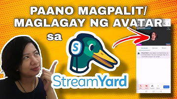 HOW TO ADD YOUR AVATAR PICTURE ON STREAMYARD FOR BEGINNERS | TAGALOG TUTORIAL