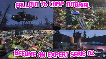 FALLOUT 76 CAMP TUTORIAL 02:  HOW TO MERGE OBJECTS AND 5 TIPS AND TRICKS FOR YOUR CAMP