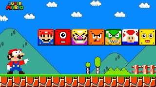 Final Showdown: Mario vs All Characters Custom Item Blocks | Game Animation