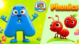 ABC Phonics Song for Kids | A is for Apple 🍎 B is for Baby, C is For Candy | Learn ABC Alphabet A-Z screenshot 2