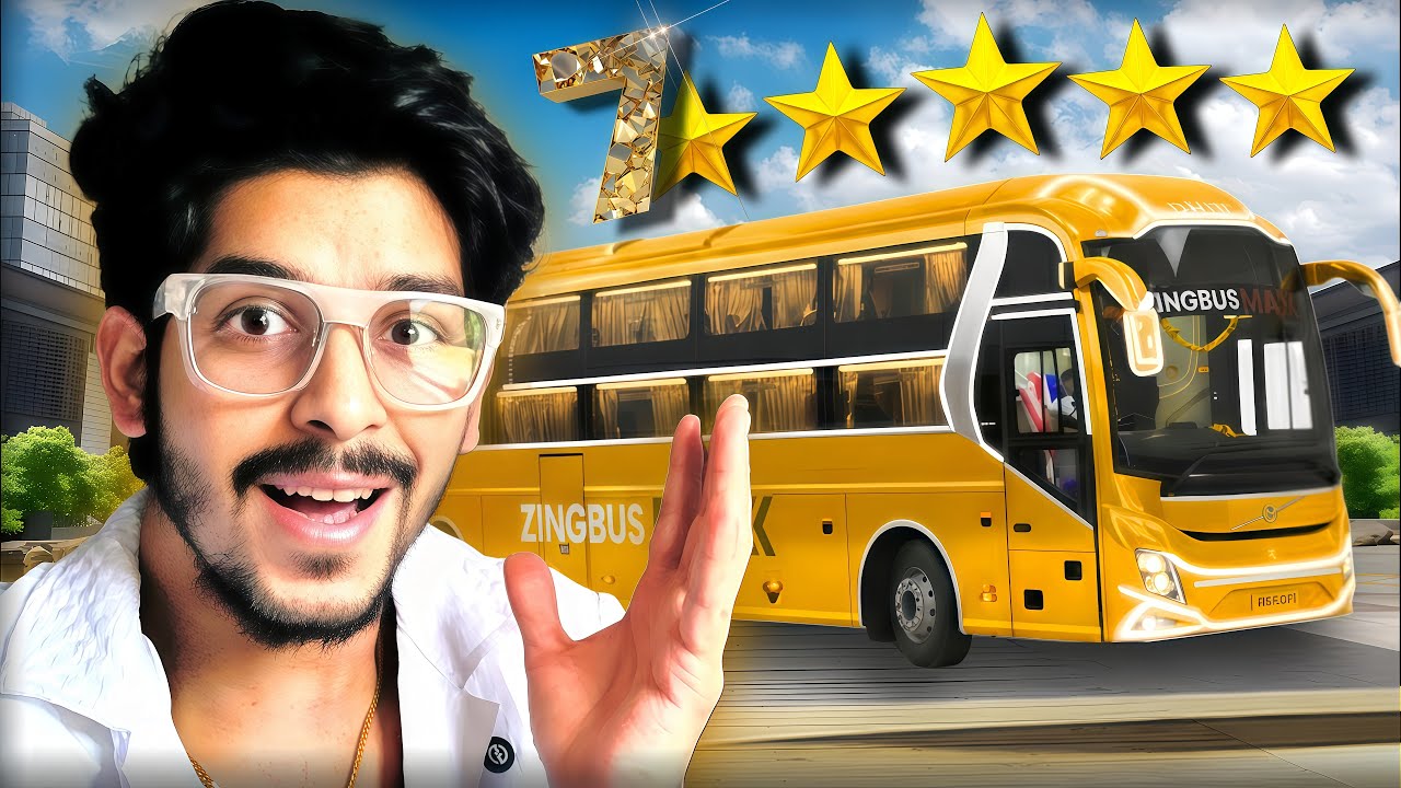 India’s MOST LUXURIOUS BUS Ride With Food Pune to Nagpur 7 STAR Flight se zyada Luxury ZingBus MAX
