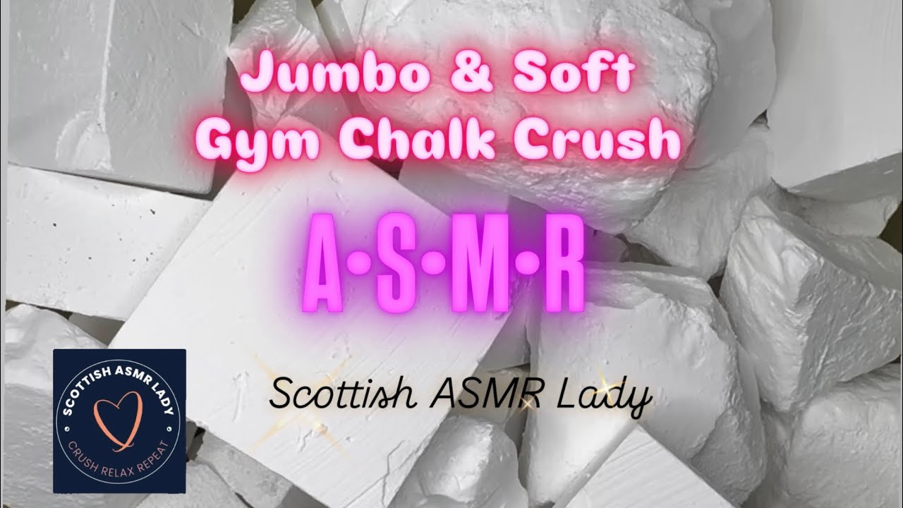 Jumbo and Soft Plain Jane Gym Chalk • ASMR - YouTube