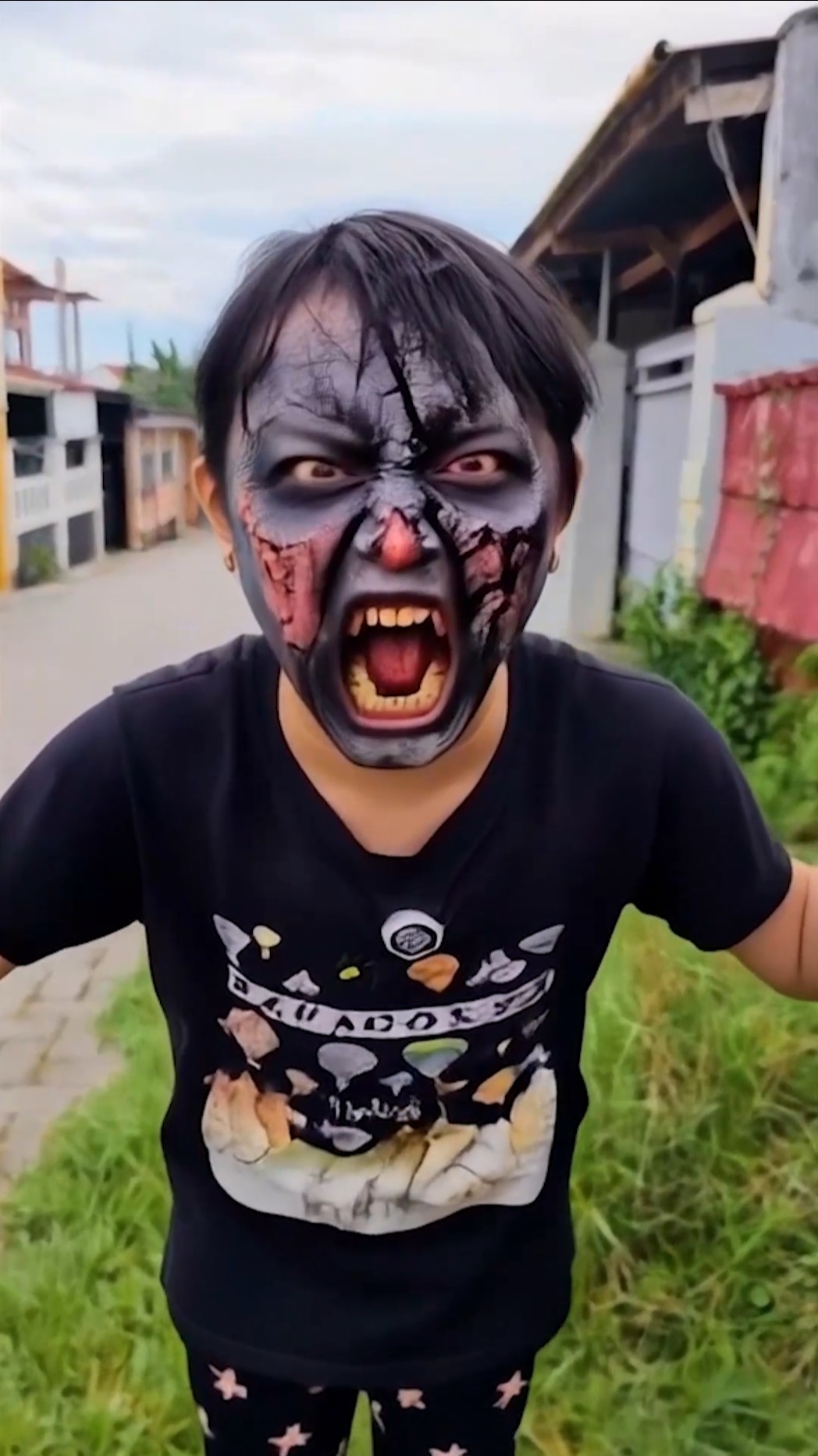 Small children become zombies