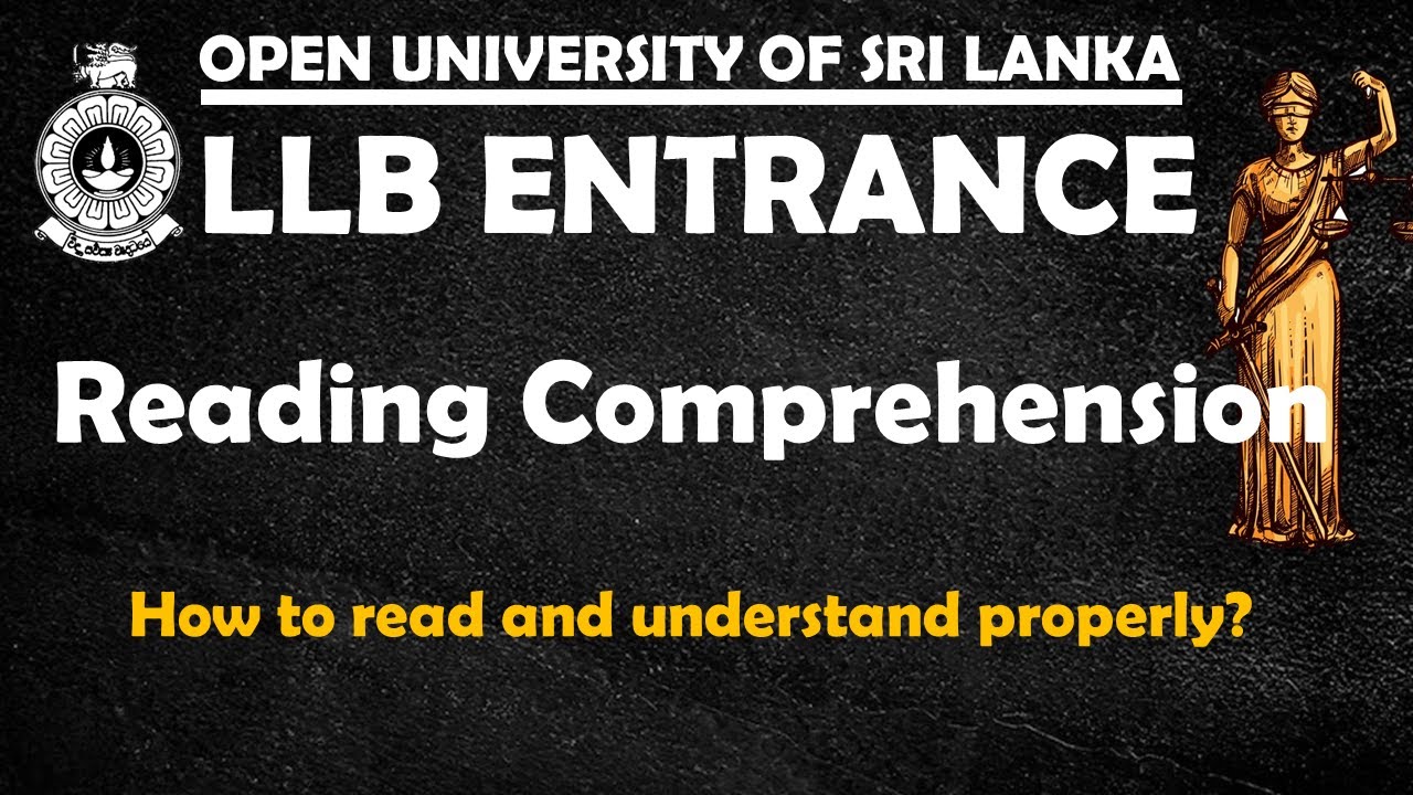 Law Entrance Exam English | Reading Comprehension 2025