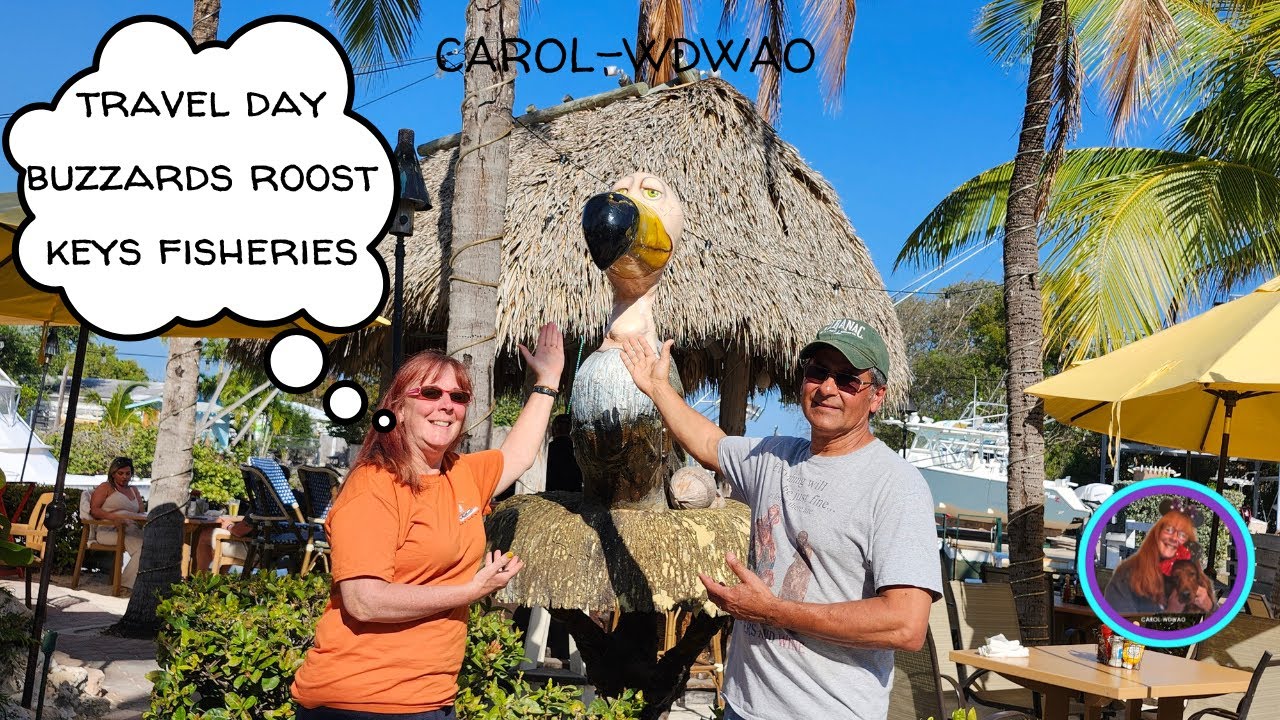 TRAVEL DAY/ BUZZARDS ROOST/KEYS FISHERIES/ 