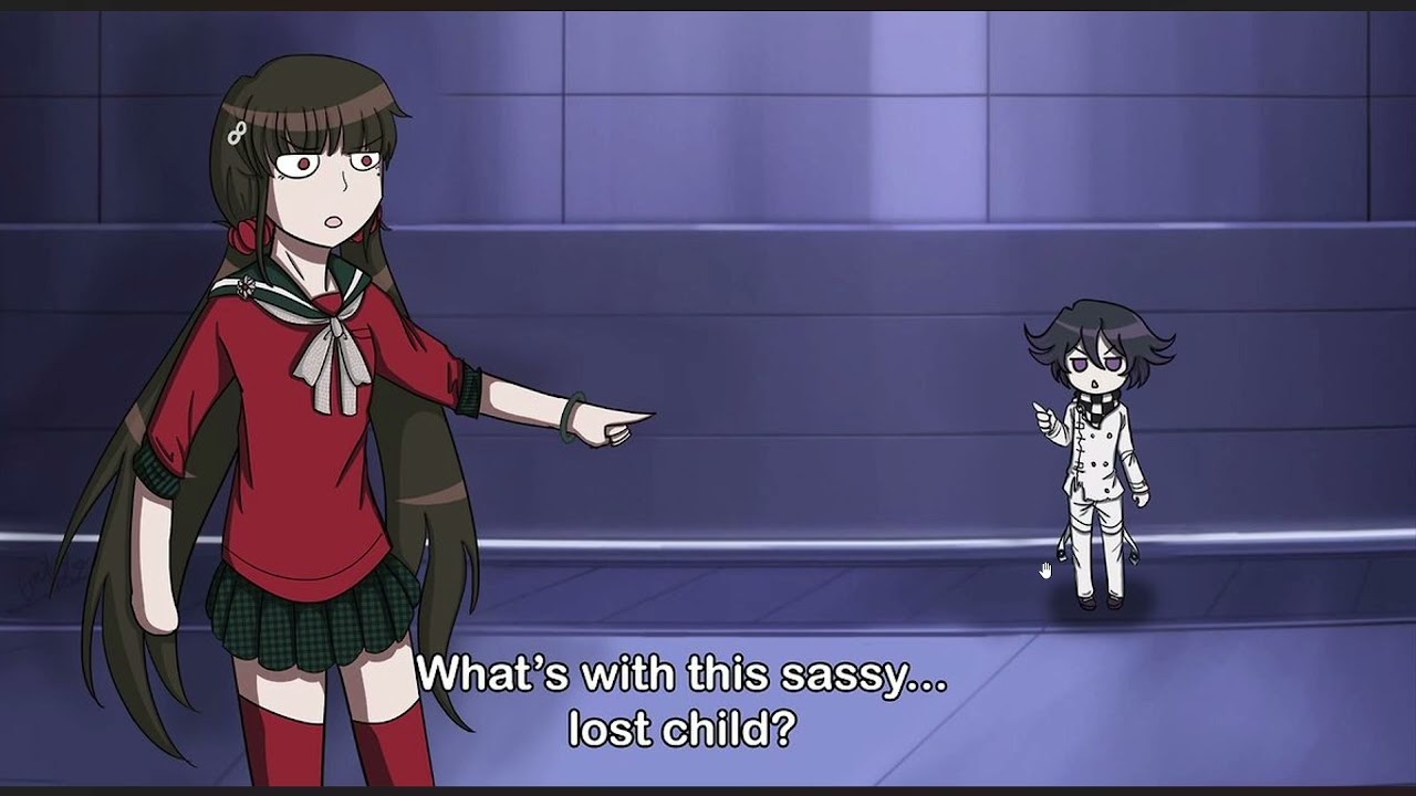 Maki Say This To Kokichi Ouma? #danganronpa #memes