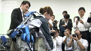 重い荷物も簡単に・・・作業負担軽減ロボット登場(14/09/11)
