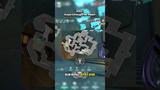 Kayo Lineups On Pearl valorant shorts