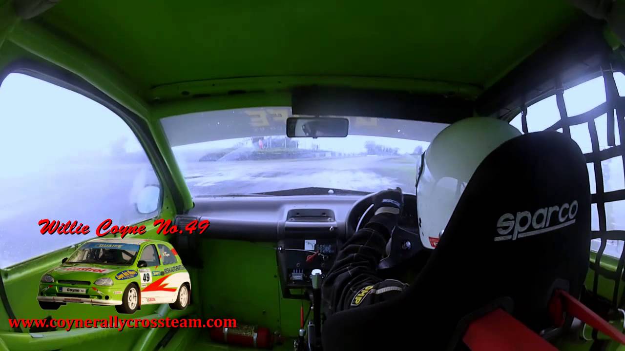 25/11/2012,Rallycross Rnd 3, Willie Coyne, Heat 1, Opel Corsa, Modified Class, Mondello Park,