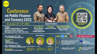 Conference on Public Finance and Treasury (CPFT) 2022 screenshot 5