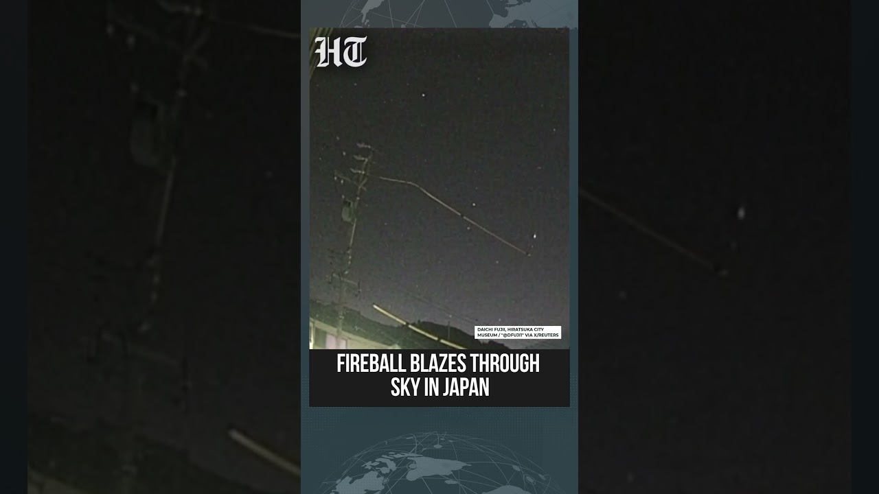 WATCH: Stunning Fireball Illuminates Mount Fuji In Japan | Caught On Cam