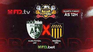 ALMA FUTSAL (JAP) X PENÃROL (URU) - Copa Mundo do Futsal F12.bet Sub-21 2022 (Etapa Mundial)