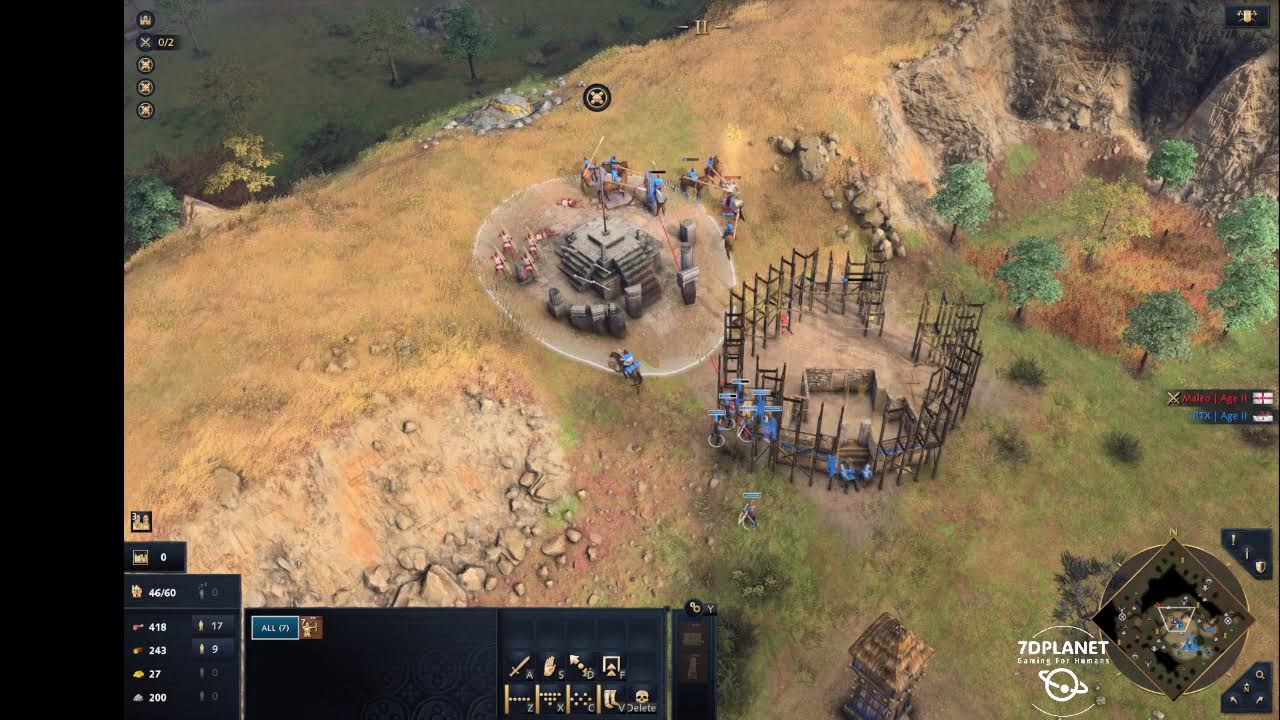 Age Of Empires IV 1v1 Ranked Battle Match