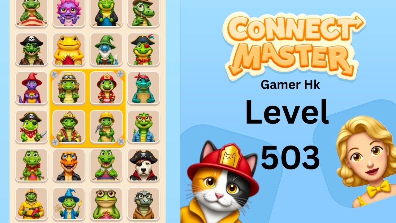 Connect Master level 503 Walkthrough Solution - YouTube