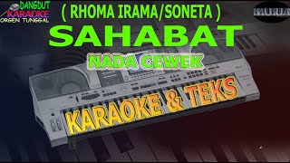 karaoke dangdut SAHABAT RHOMA IRAMA SONETA NADA CEWEK kybord KN2400/2600