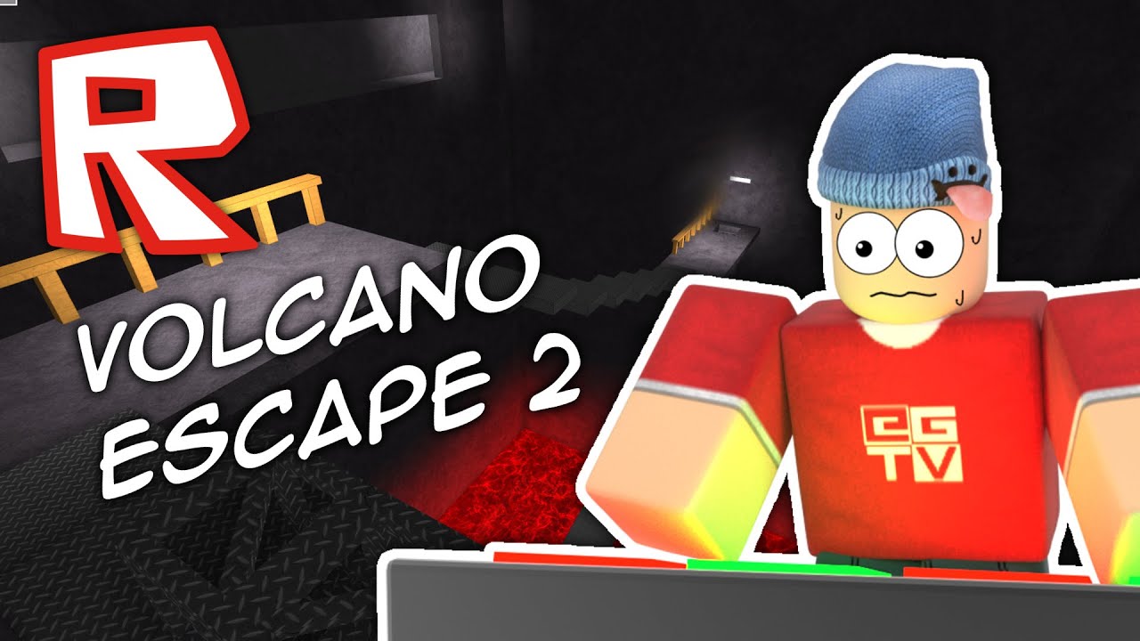 Volcano Escape 2 Roblox Youtube - youtube ethan gamer tv roblox flood escape 2