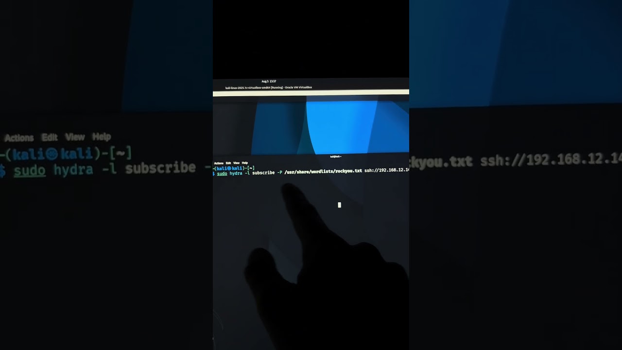 🛠️ How Hacker Brute-Force SSH with Hydra 