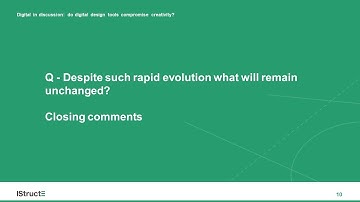 Question 9 - Digital in discussion: do digital design tools compromise creativity?