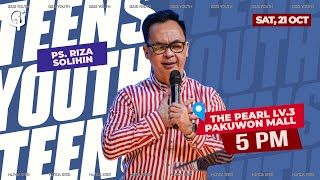 Ibadah Gsjs Youth U0026 Teens  Ps Riza Solihin  Pk 1700 21 Oct 2023