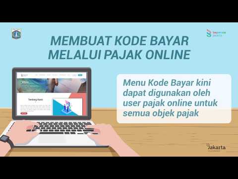 Cara membuat kode bayar melalui Pajak Online