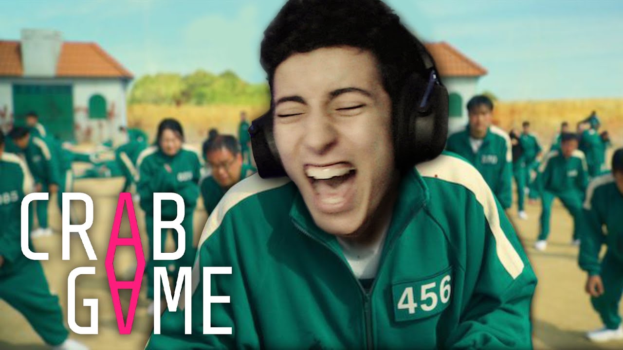 Crab Game | 😂 لعبة الحبار مع الشباب