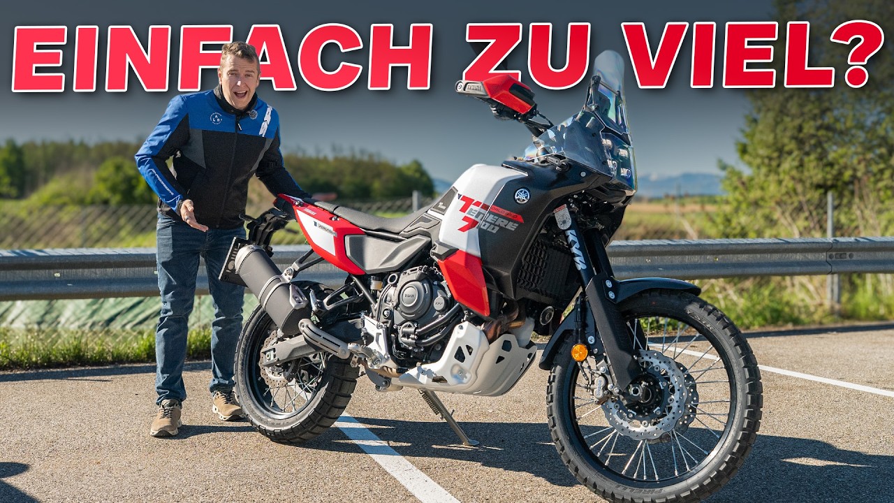 YAMAHA TENERE WORLD RAID 700 2026 ERSTE FAHRT!