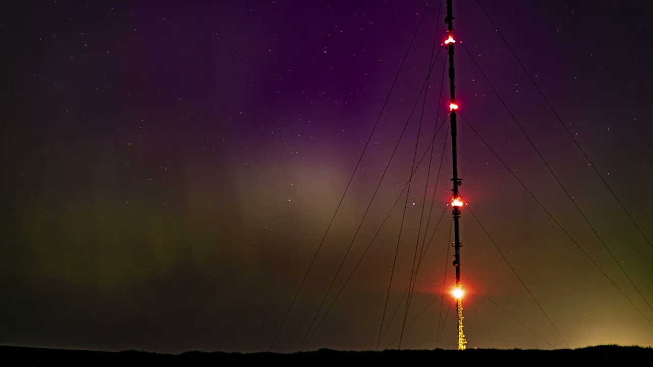 Aurora Borealis Holme Moss Summit Extended Cut