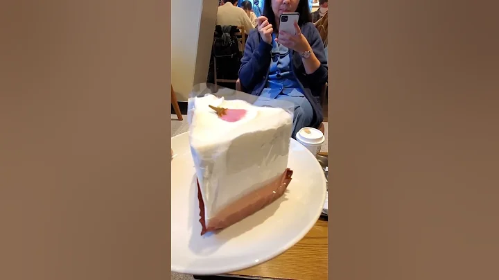 Sakura cake at Starbucks #shorts - DayDayNews